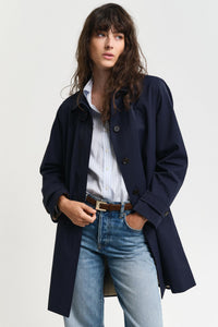 Car Coat Evening Blue