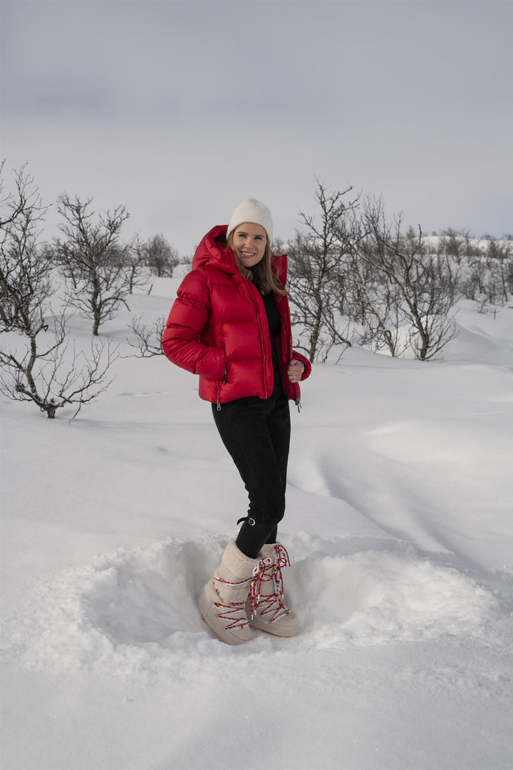 Val Cenis Short Jacket Bright Red