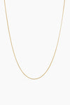 Thin Chain Gold 42cm