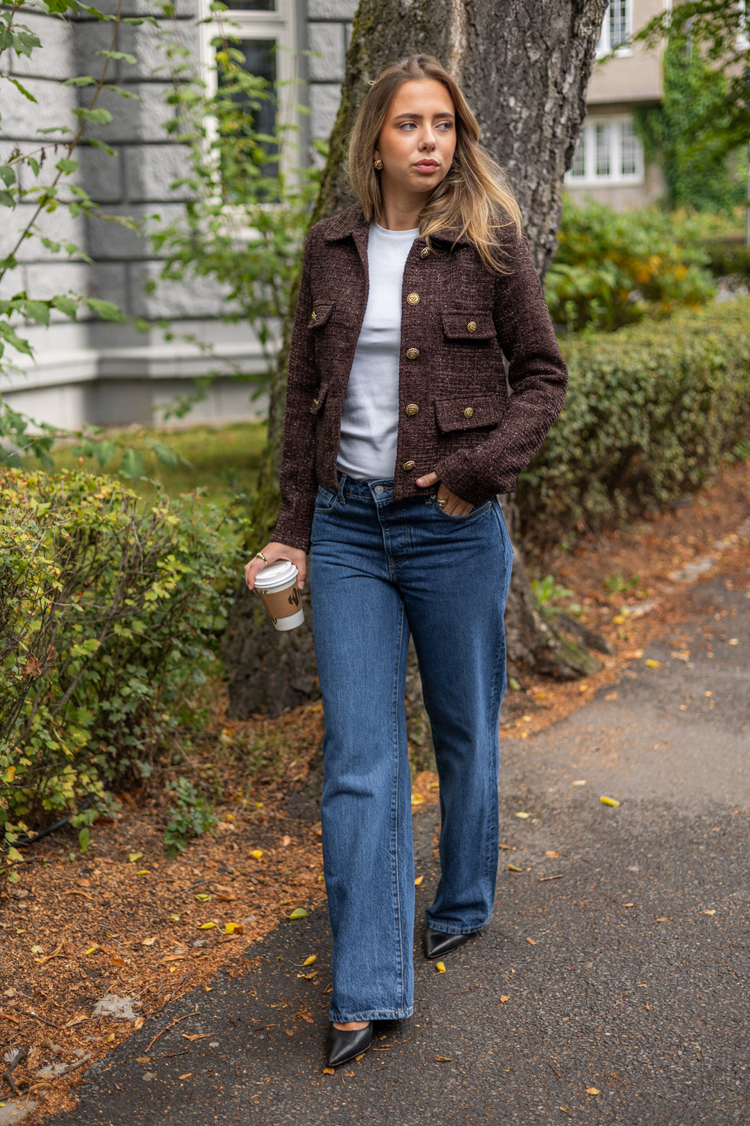 Blazer Tweeded Choco