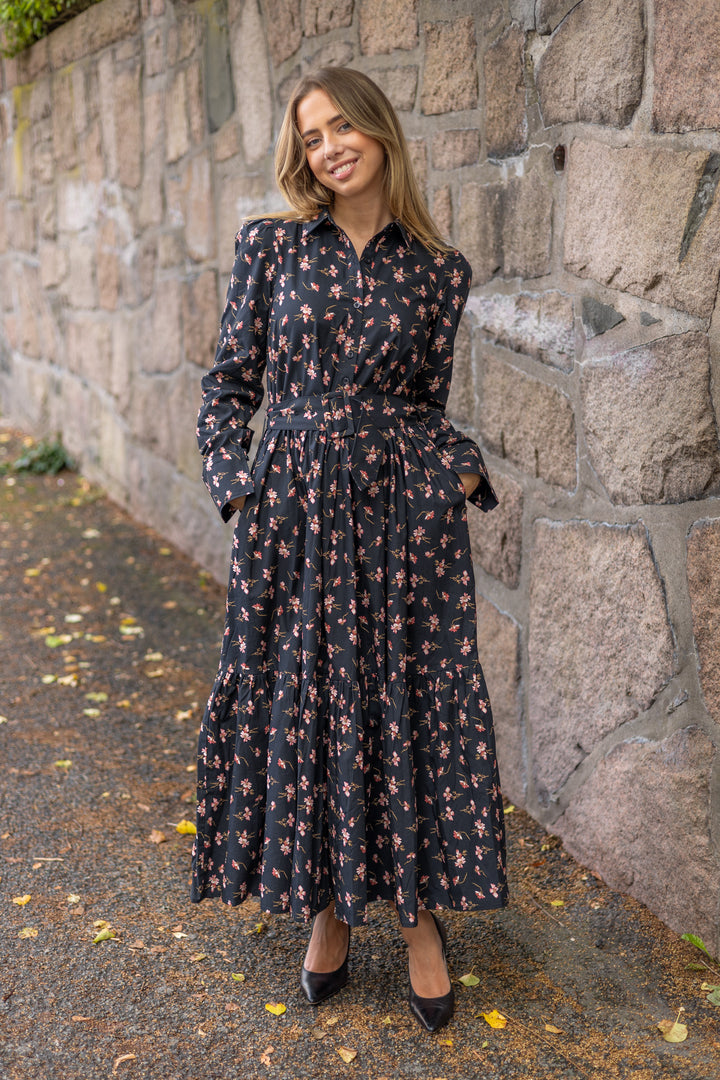 Poplin Shirt Dress Petals