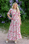 Bohemian Relaxed Dress Pink Meadow