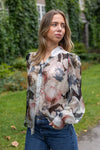 Organza Blouse Fluid