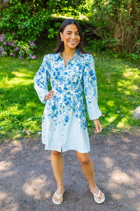 Cleo Ls Dress Skyway Cleo Print