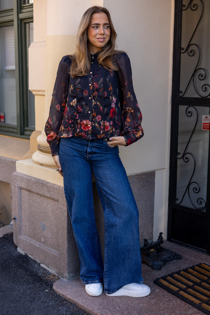 Romantica Ls Shirt Black Romantica