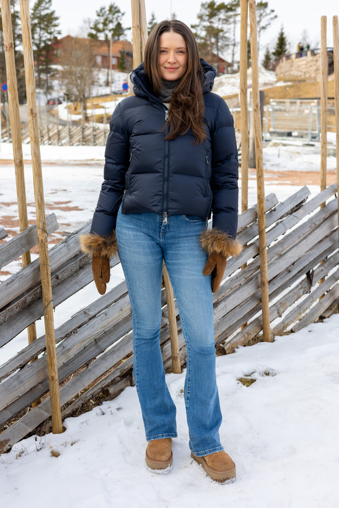 Val Cenis Short Jacket Navy