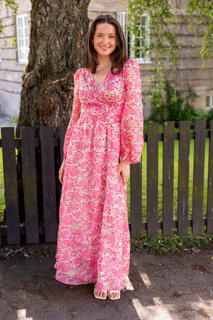 Cupro Tieband Gown Summerfield