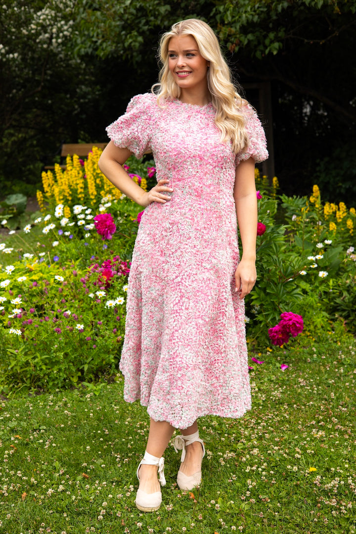 Yaskerry Ss Long Dress Sachet Pink