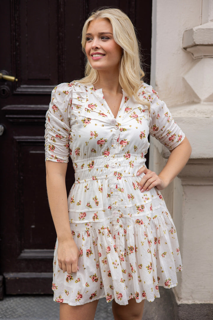 Fabienne Mini Dress Rose