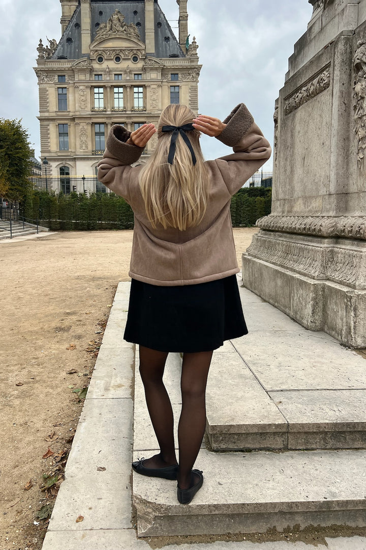 Sia Teddy Jacket Light Brown