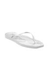 Tapered Flip Flop White