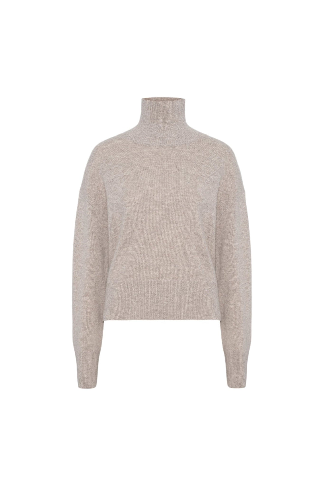 Abigail Knit Taupe Melange | Genser | Smuk - Dameklær på nett
