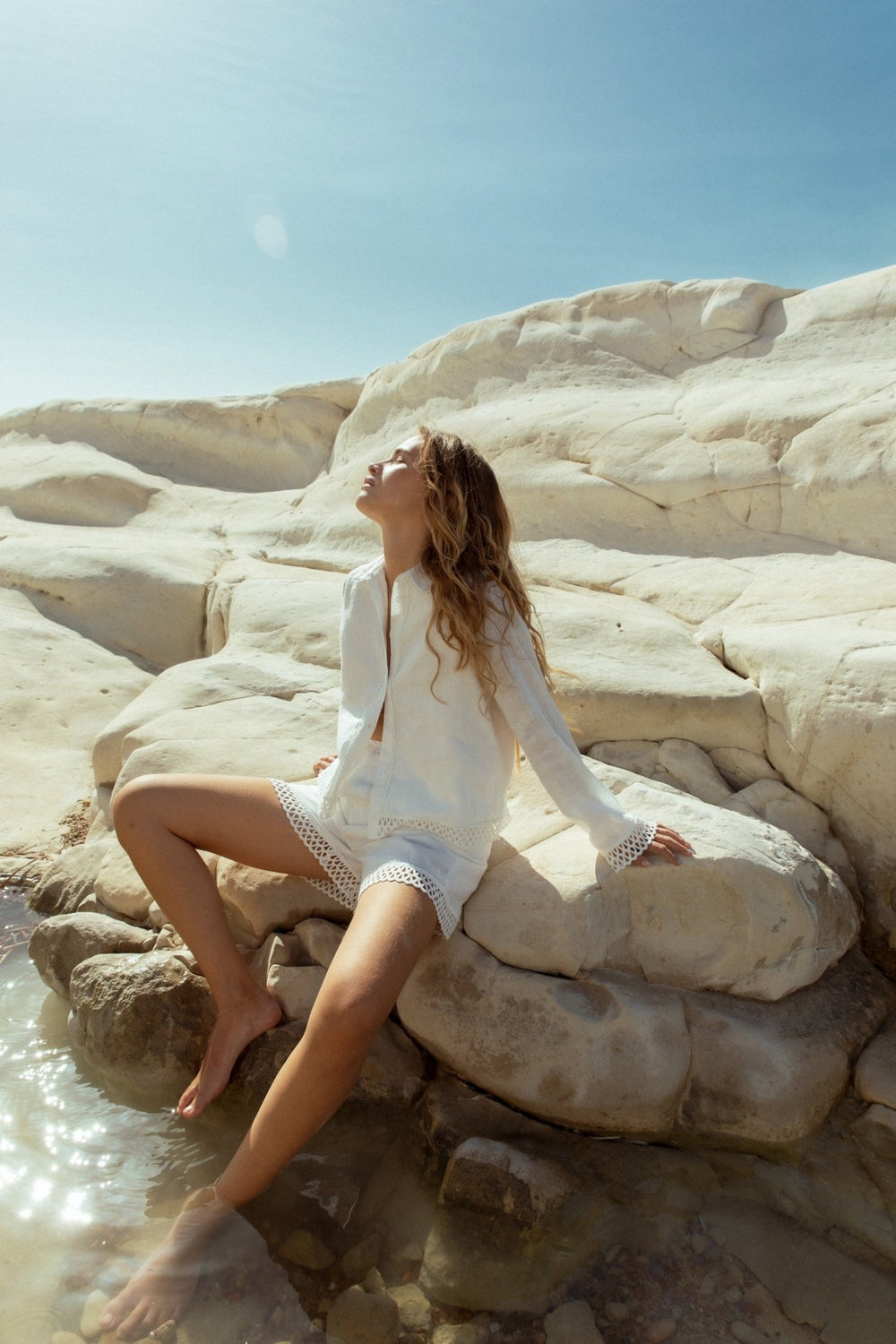 Agathia Shirt White | Skjorter og bluser | Smuk - Dameklær på nett