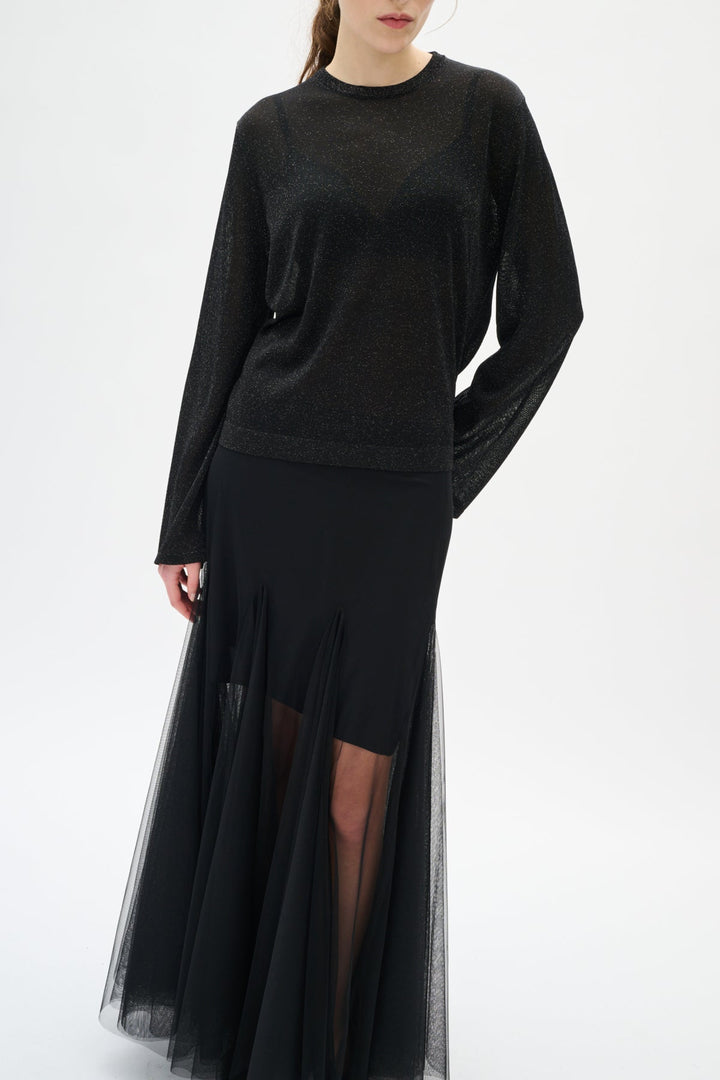 Alphaiw Skirt Black | Skjørt | Smuk - Dameklær på nett