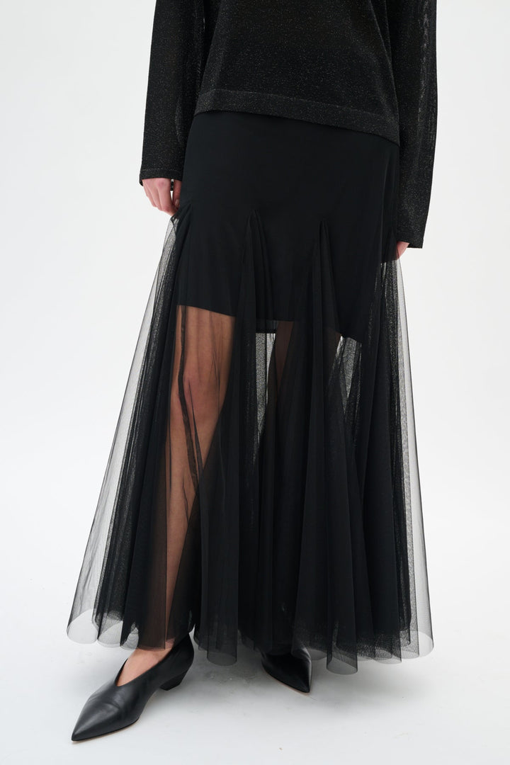 Alphaiw Skirt Black | Skjørt | Smuk - Dameklær på nett