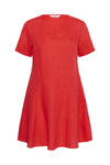 Aminasa Dress Poppy Red