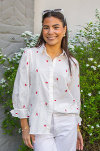 Amy Blouse Cherry