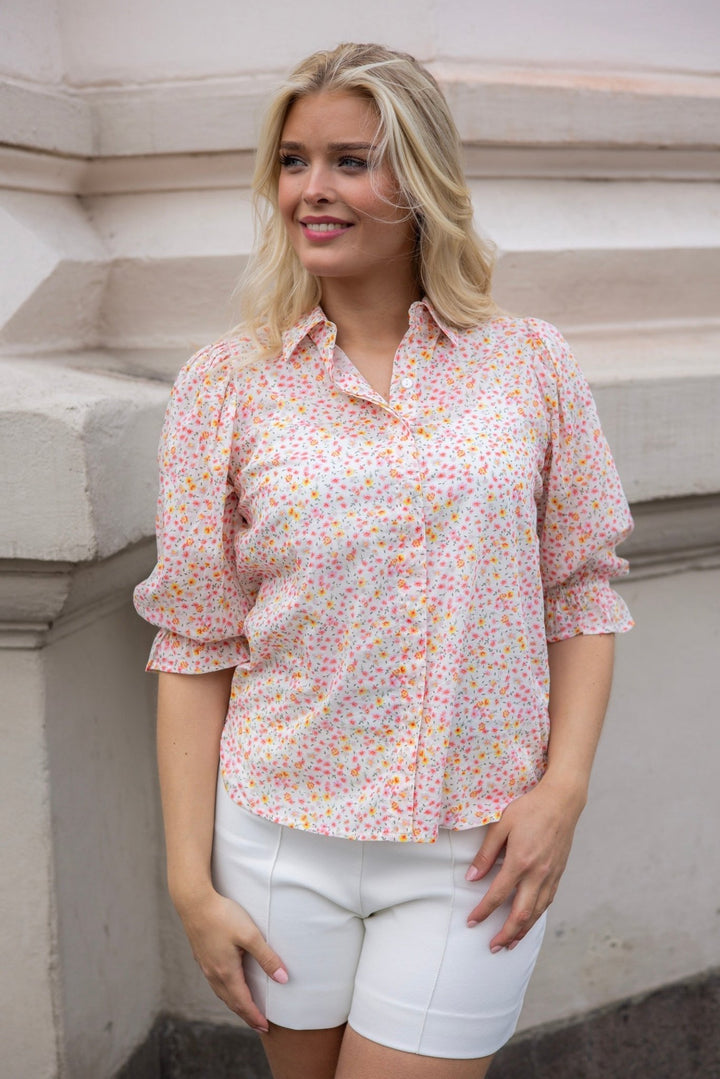 Amy Shirt Pink Petite | Skjorter og bluser | Smuk - Dameklær på nett