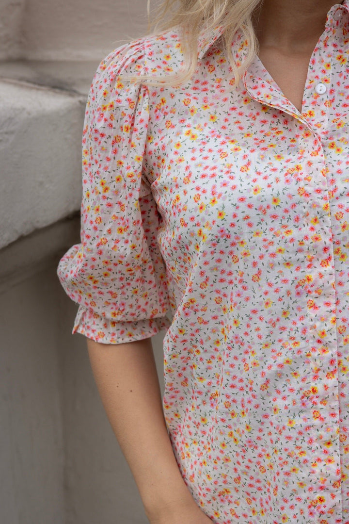 Amy Shirt Pink Petite | Skjorter og bluser | Smuk - Dameklær på nett