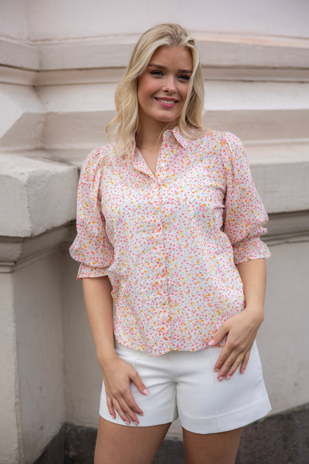 Amy Shirt Pink Petite | Skjorter og bluser | Smuk - Dameklær på nett