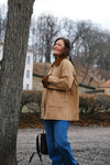 Anastacia Cord Jacket Dark Tan