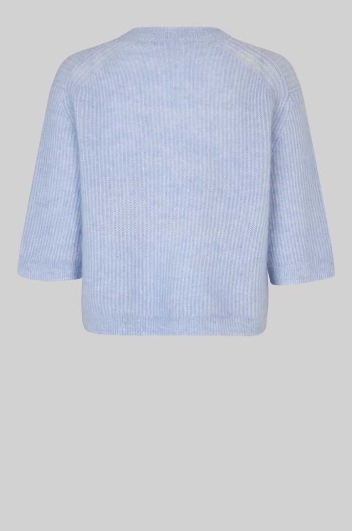 Andrea Knit Rib Cardigan Brunnera Blue | Genser | Smuk - Dameklær på nett