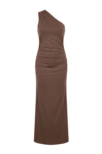 Andrea Maxi Dress Dark Brown