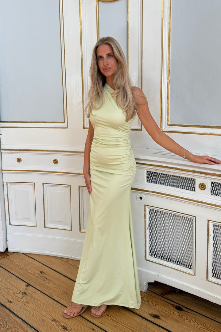 Andrea Maxi Dress Light Green | Kjoler | Smuk - Dameklær på nett