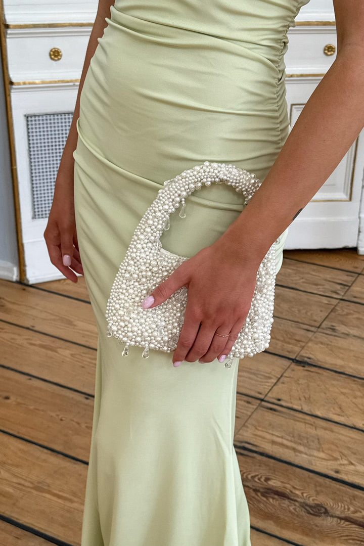 Andrea Maxi Dress Light Green | Kjoler | Smuk - Dameklær på nett