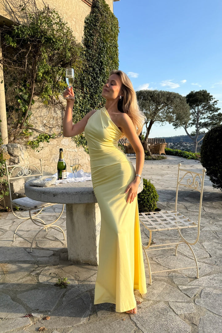 Andrea Maxi Dress Yellow | Kjoler | Smuk - Dameklær på nett