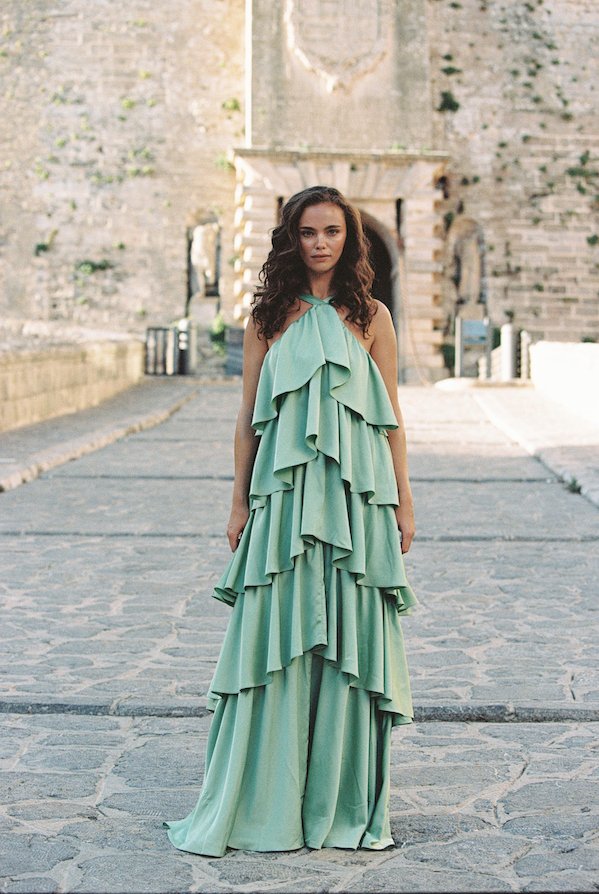 Angela Maxi Dress Pistachio | Kjoler | Smuk - Dameklær på nett