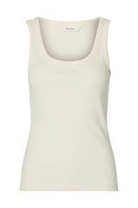 Anna U-Neck Tank Top Snow White
