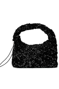 Anne Sequins Bag Black