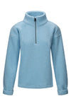 Annie Zip Sweater Light Blue