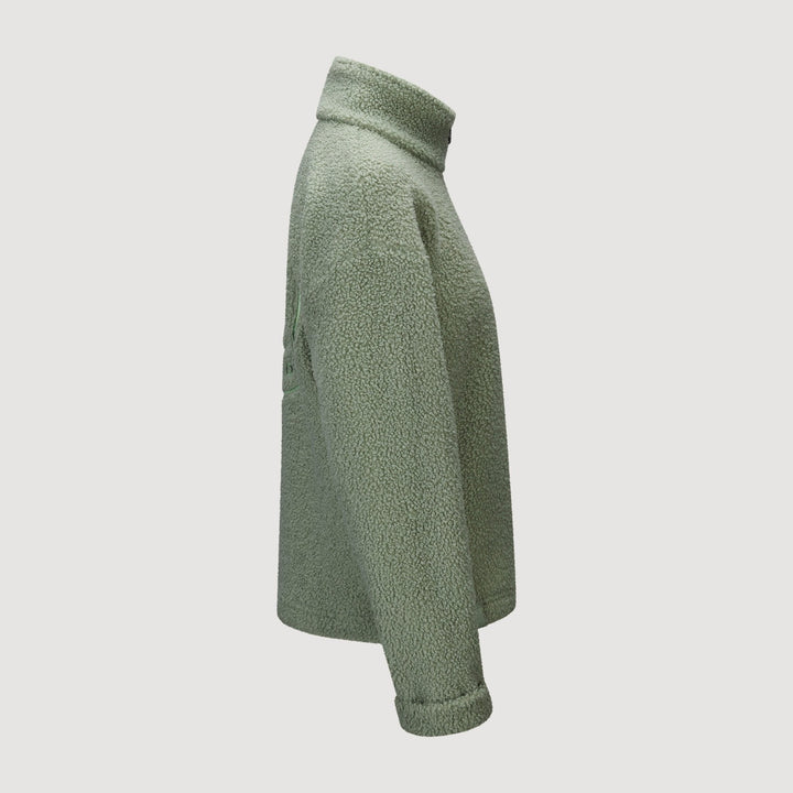 Annie Zip Sweater Sea Green | Genser | Smuk - Dameklær på nett