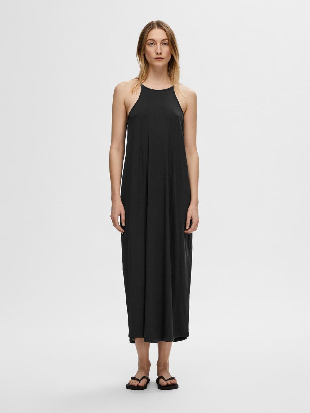 Anola Sl Ankle Dress Black | Kjoler | Smuk - Dameklær på nett