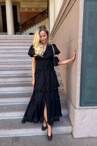 Ariel Long Dress Black