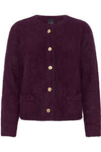 Ashley Cardigan Burgundy