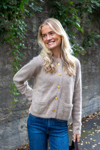 Ashley Cardigan Walnut