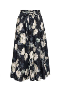 Astrid Skirt Blue Garden