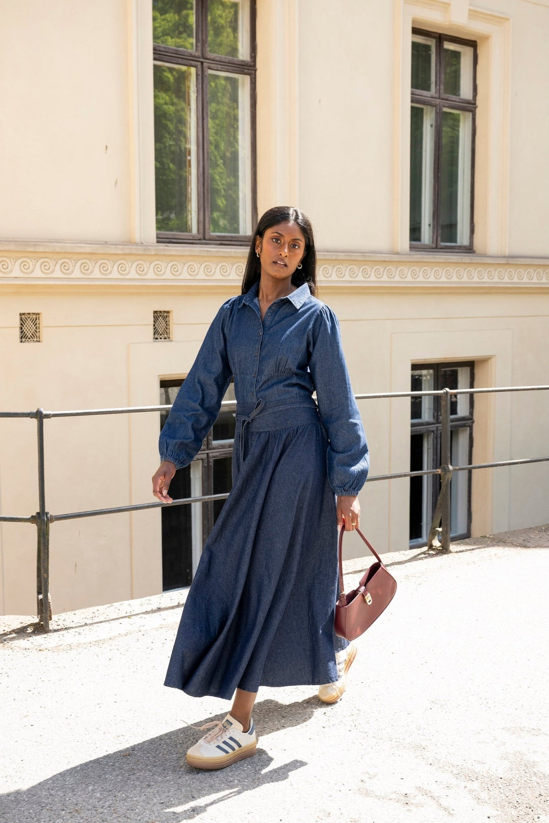 Astrid Skirt Dark Denim | Skjørt | Smuk - Dameklær på nett