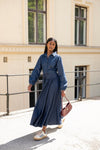 Astrid Skirt Dark Denim