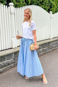 Astrid Skirt Seaside Stripe