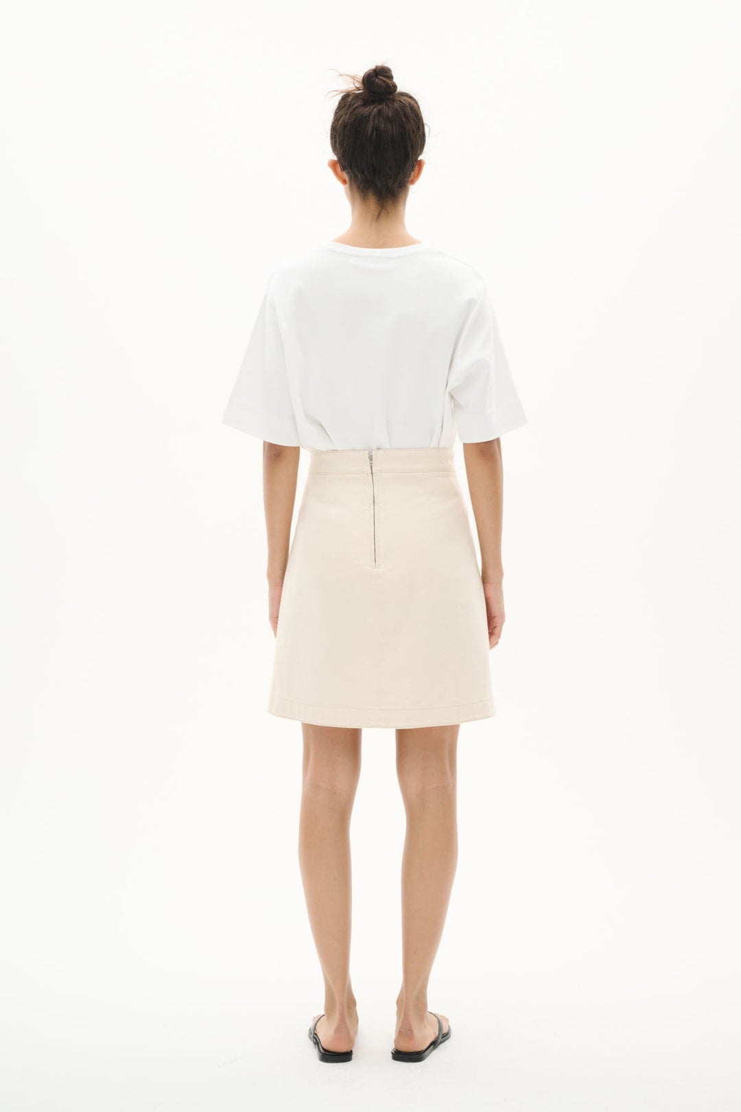 Baccaiw Skirt Ecru | Skjørt | Smuk - Dameklær på nett