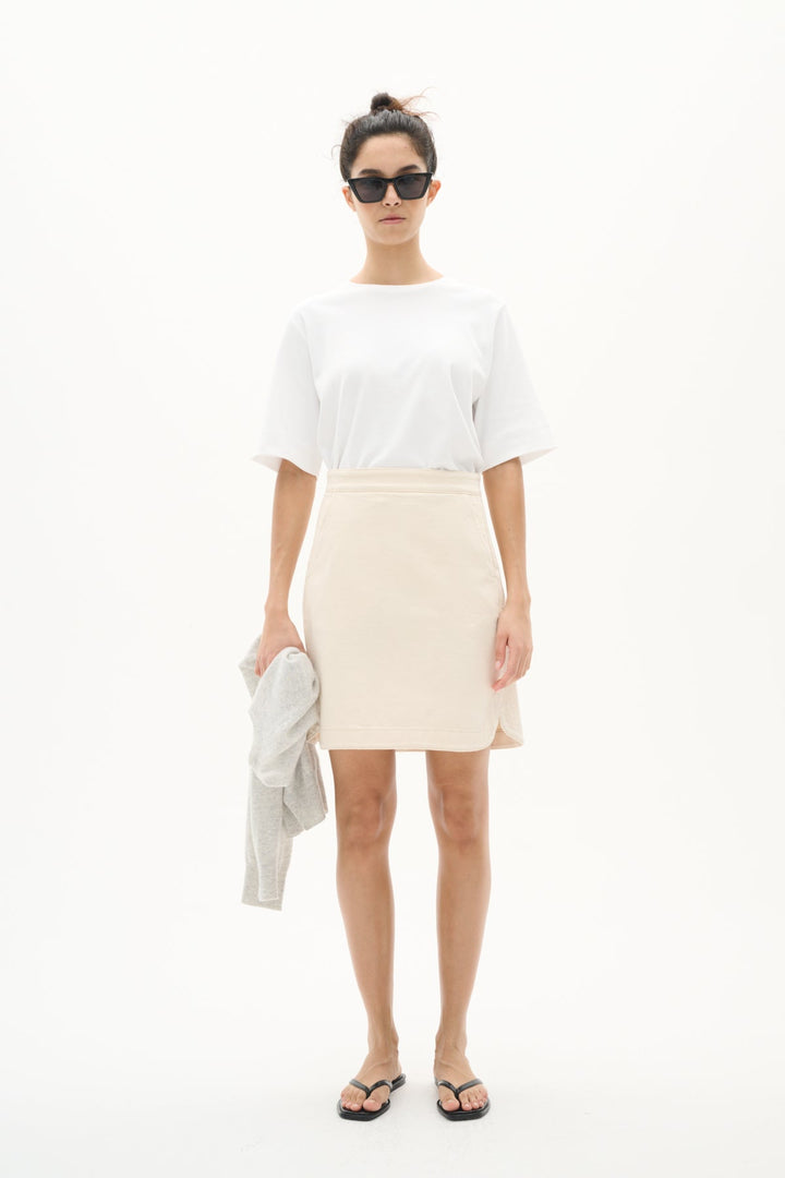 Baccaiw Skirt Ecru | Skjørt | Smuk - Dameklær på nett