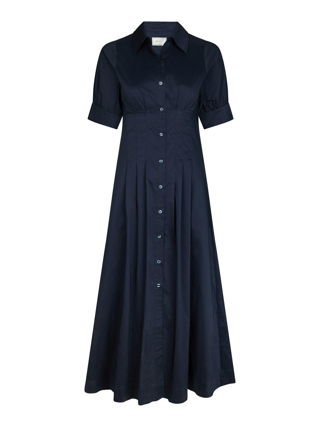 Baia Poplin Dress Navy | Kjoler | Smuk - Dameklær på nett