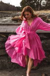 Beach Seniorita Dress Pink
