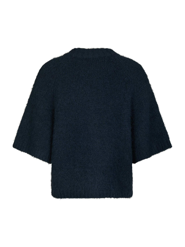 Benuta Fluffy Knit Cardigan Navy | Genser | Smuk - Dameklær på nett