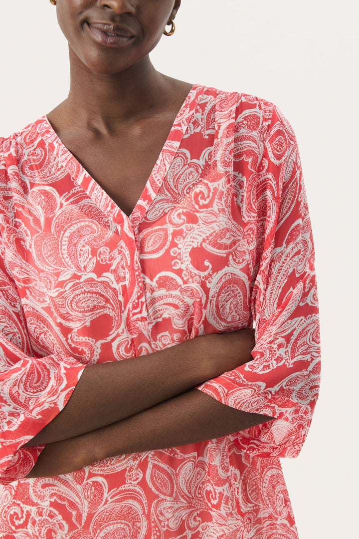 Beritpw Dress Bittersweet Paisley Print | Kjoler | Smuk - Dameklær på nett