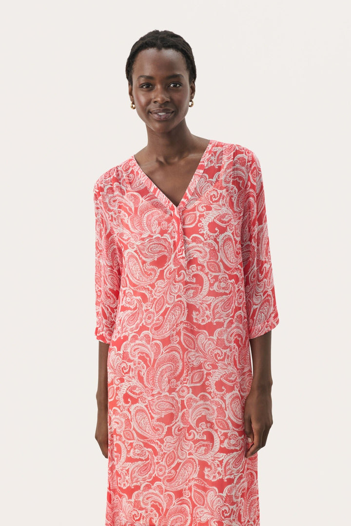 Beritpw Dress Bittersweet Paisley Print | Kjoler | Smuk - Dameklær på nett